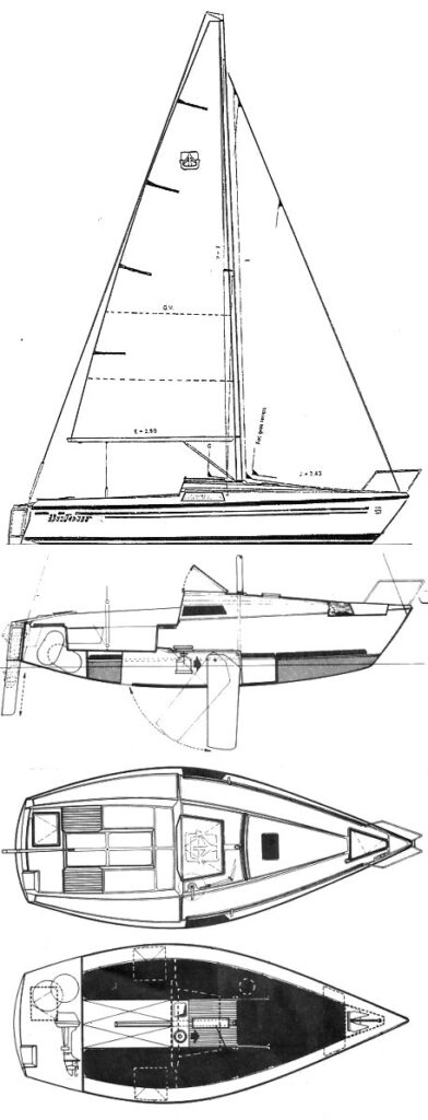 DUFOUR T6 - Drawing