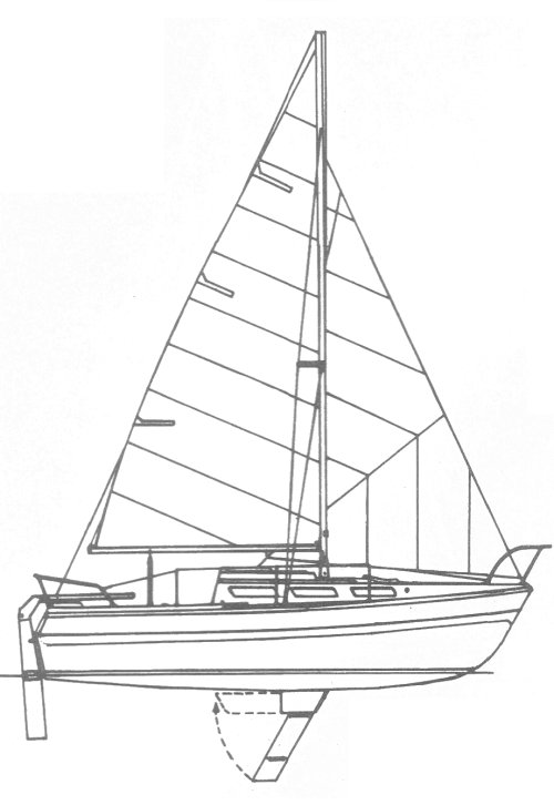FAIRWINDS 27 (LUGER) - Drawing