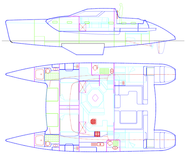 FASTCAT 50 - Drawing