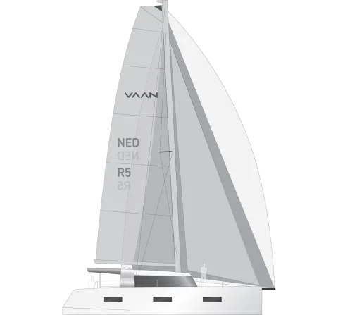 Vaan R5 general arrangement, side view