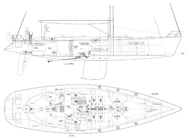 CLIPPER 68 - Drawing
