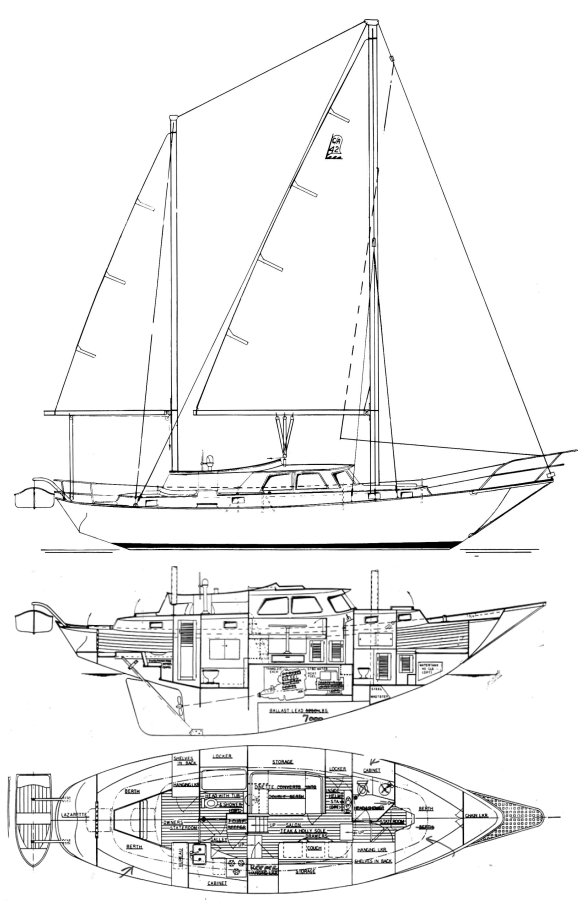 ANACAPA 42 (CHALLENGER) - Drawing