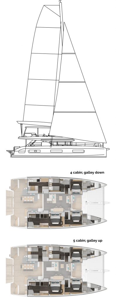 LAGOON 60 - Drawing