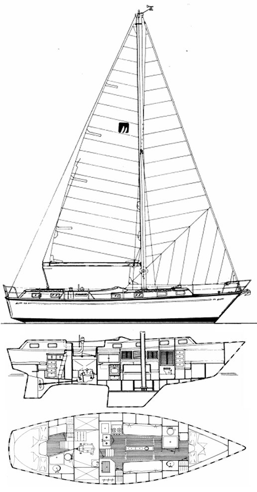 MARINER 39 (BERRY & WHITE) - Drawing