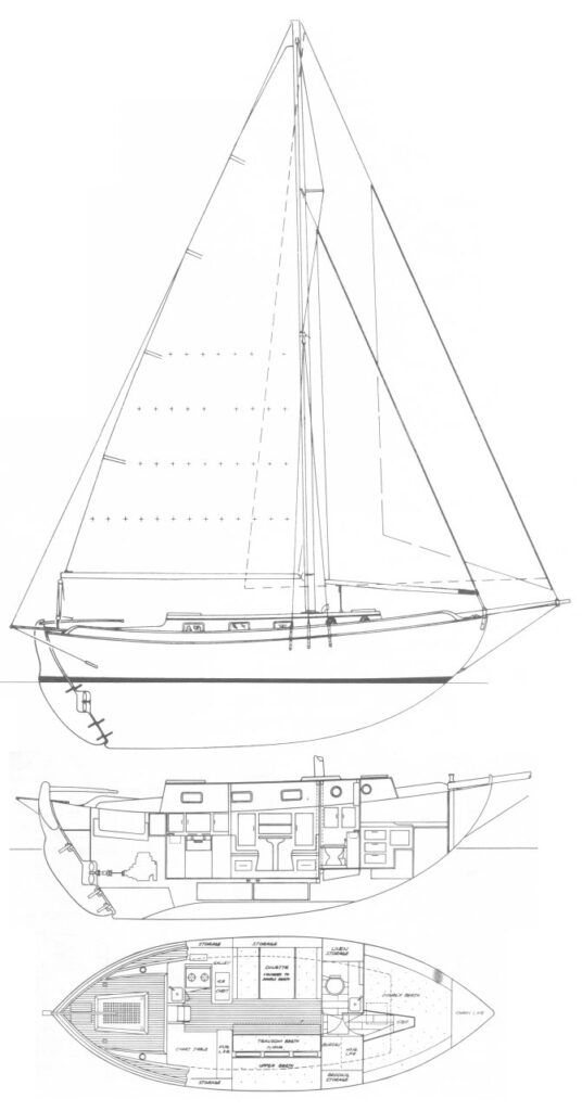 WESTSAIL 32 - Drawing
