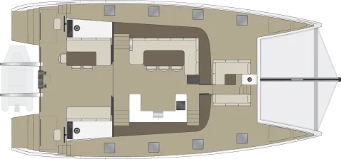 Vaan R6 standard saloon layout