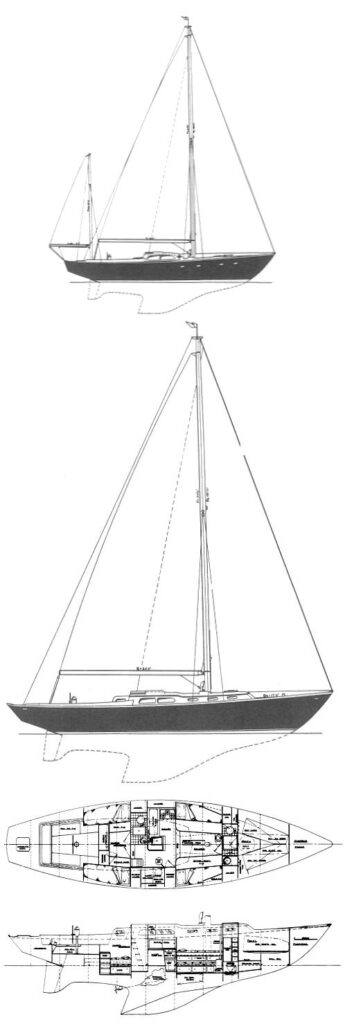FASTNET 45 (LE COMPTE ) - Drawing