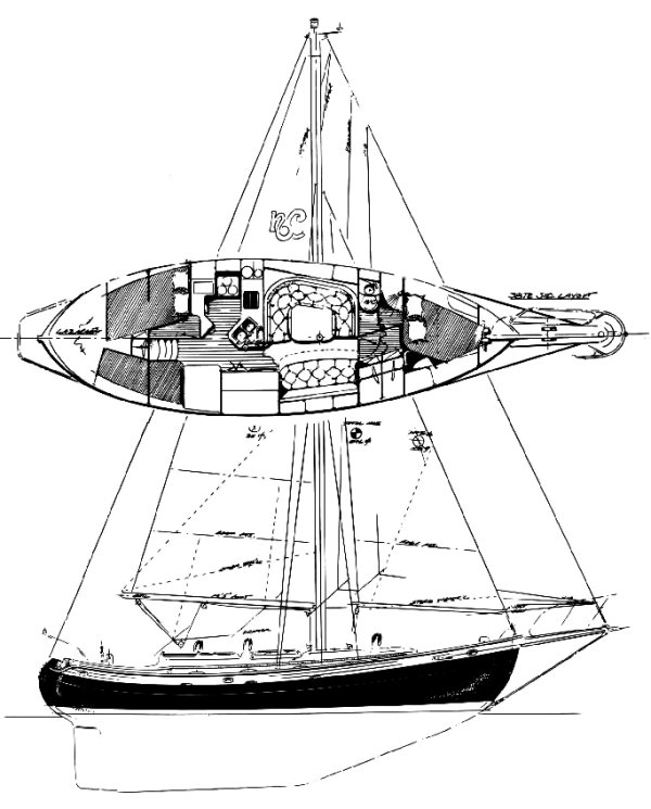 HANS CHRISTIAN 38T - Drawing