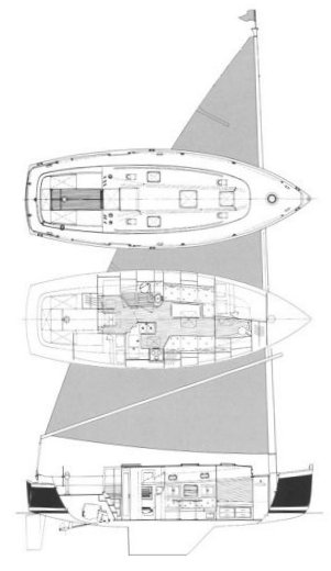 NONSUCH 36 - Drawing