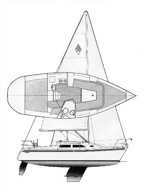 CATALINA 270 - Drawing