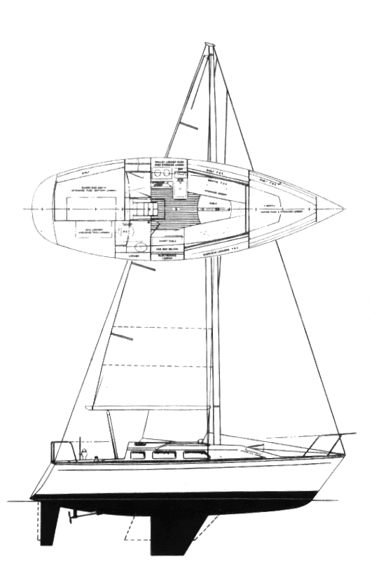 PEARSON 28-2 - Drawing