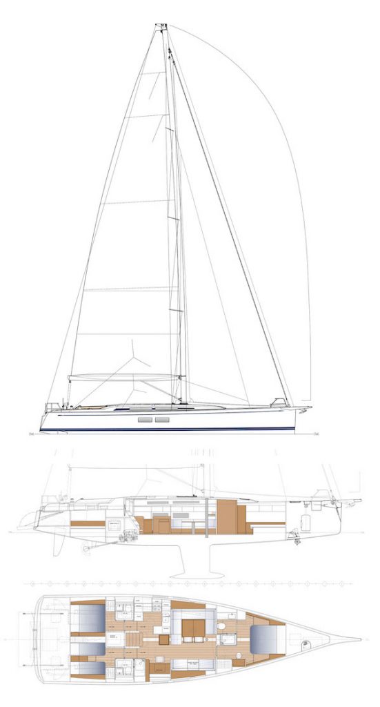 SWAN 58 - Drawing