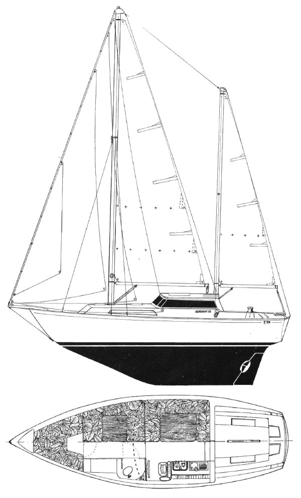 EVASION 32 (BENETEAU) - Drawing