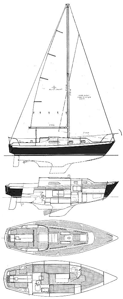 IRWIN 28 MK IV - Drawing