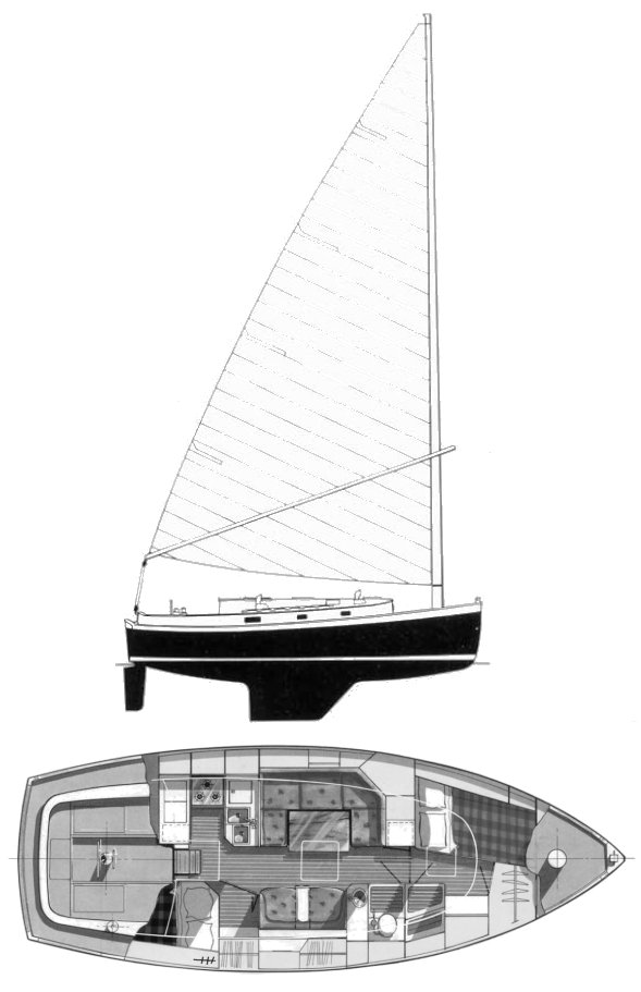 NONSUCH 33 - Drawing