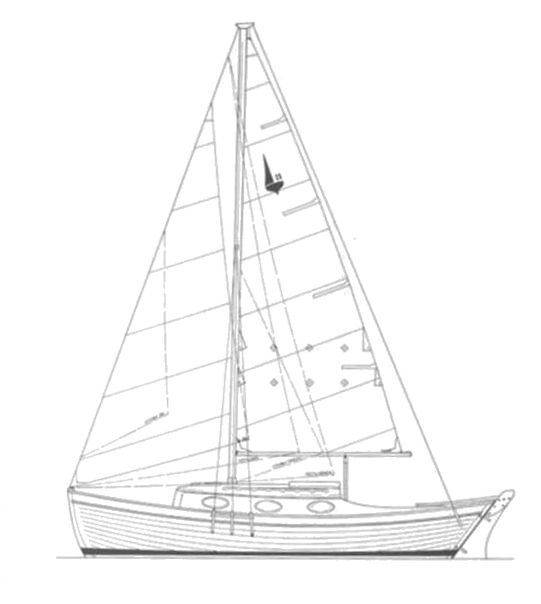 PACIFIC SEACRAFT 25-1 - Drawing