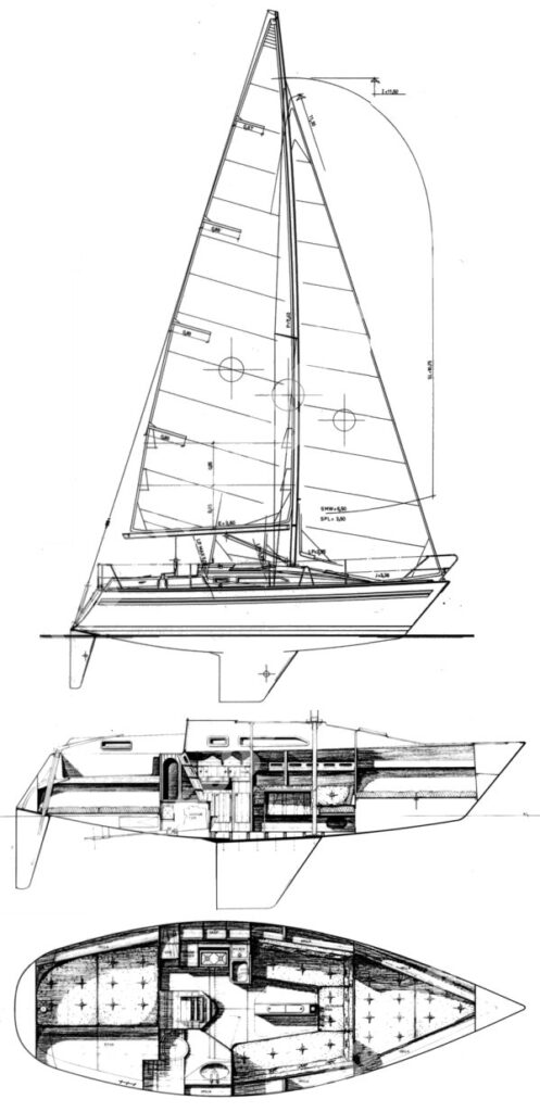 FINNGULF 28 - Drawing