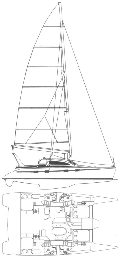 MOORINGS 4500 - Drawing