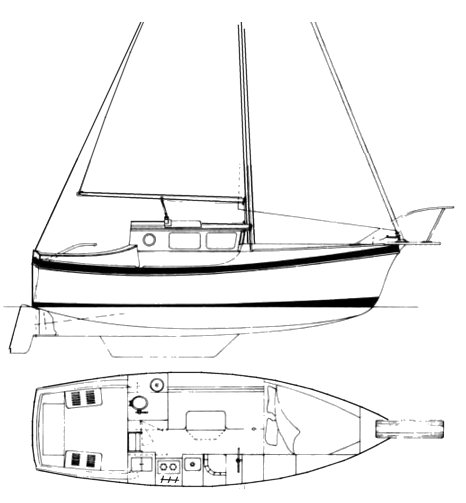 NOR'SEA 26 PILOTHOUSE - Drawing