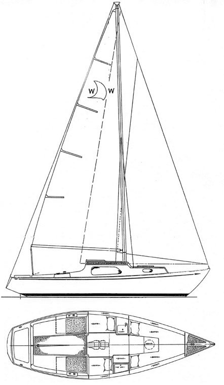 WESTWIND 24 (PACESHIP) - Drawing