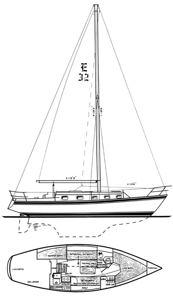 ENDEAVOUR 32 - Drawing