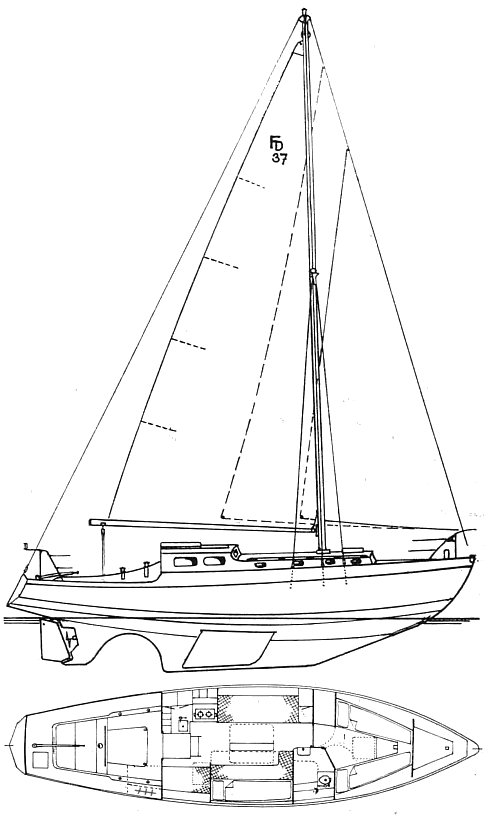 FRANCIS DRAKE 37 - Drawing
