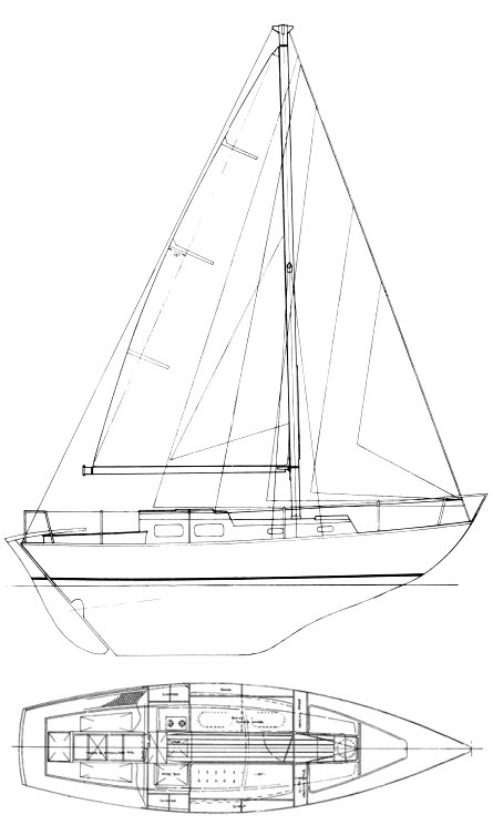 HALCYON 27 - Drawing