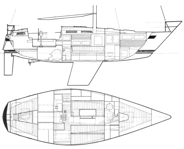 KALIK 33 AC - Drawing