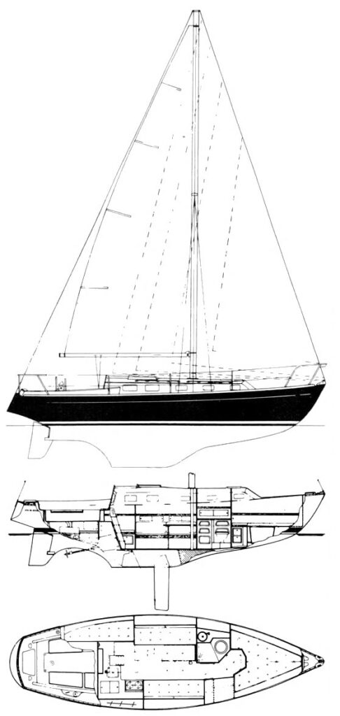ENDEAVOUR 32 CB - Drawing