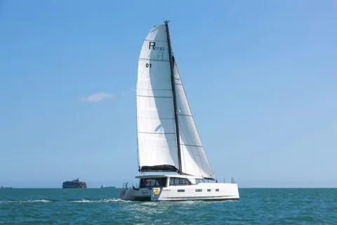 Rapier 550 sailing