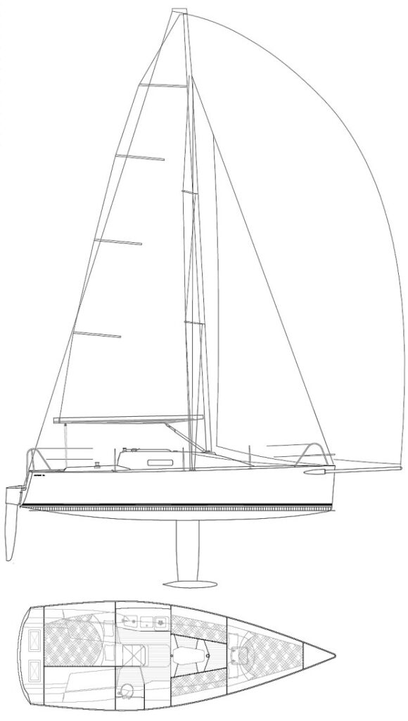 ANDREWS 28 - Drawing