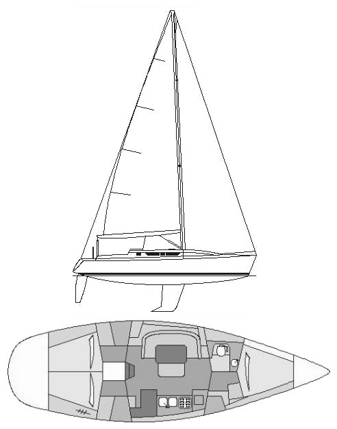 GIB'SEA 414 - Drawing