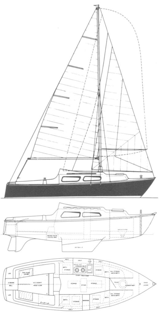 ISLANDER 23 (WAKEFIELD) - Drawing