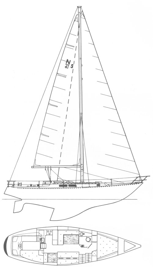 NEWPORT 41S - Drawing