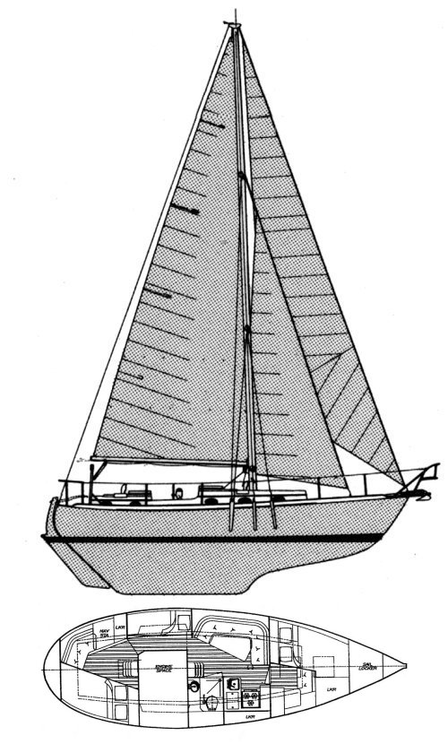 NOR'SEA 37 - Drawing