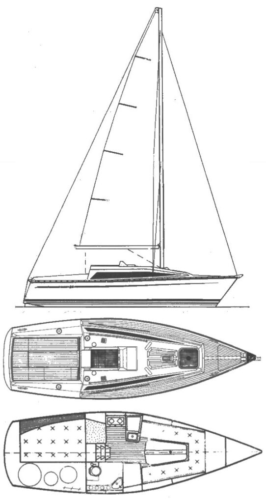 BAVARIA 26 - Drawing