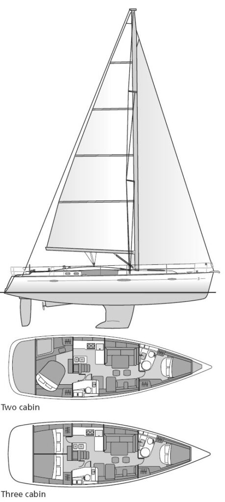 BENETEAU 46 - Drawing