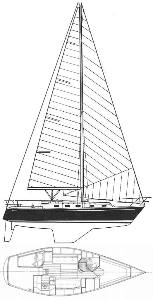 ENDEAVOUR 35 - Drawing
