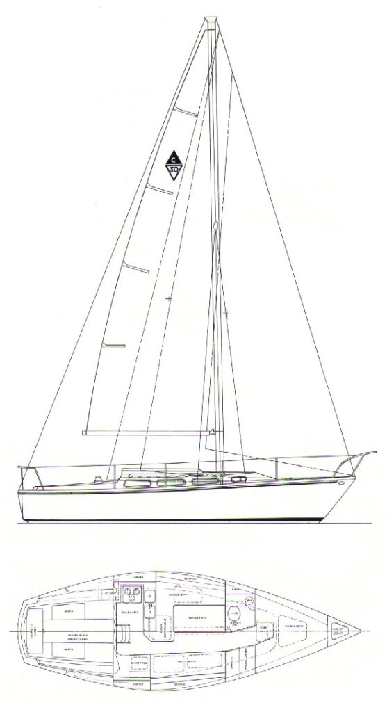 CATALINA 30 - Drawing