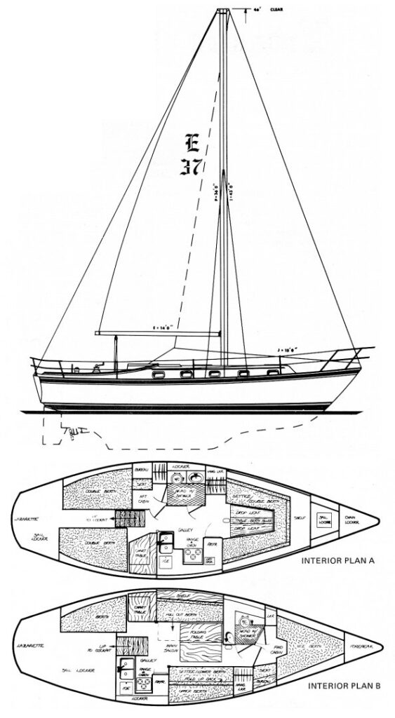 ENDEAVOUR 37 - Drawing