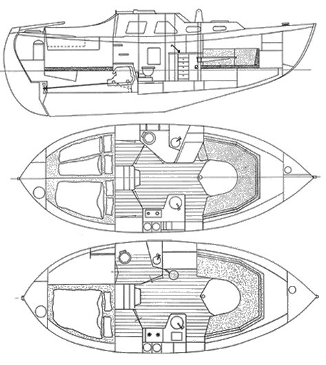 MIDGET 31 - Drawing