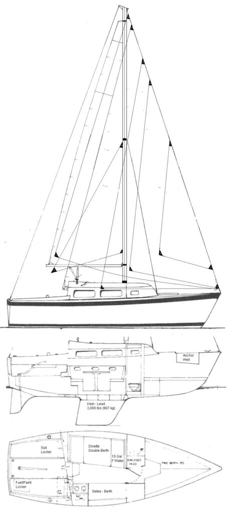 SPACESAILER 24 - Drawing