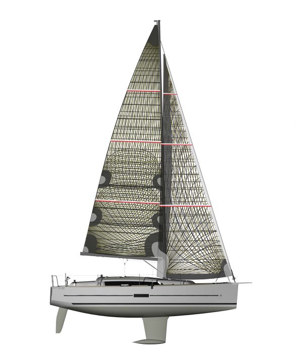 DUFOUR 360 GRAND LARGE - Drawing