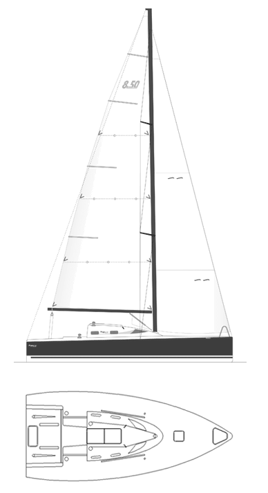 POGO 8.50 - Drawing