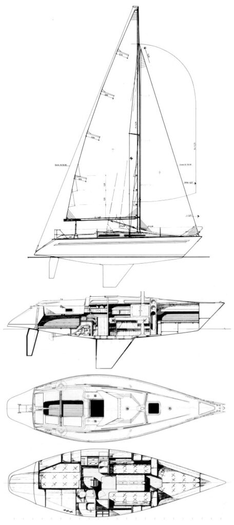 FINNGULF 34 - Drawing