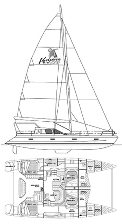 KNYSNA 440 - Drawing