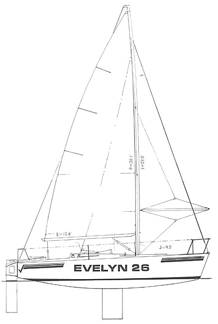 EVELYN 26 FD - Drawing