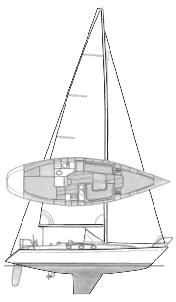 FINNGULF 36 - Drawing