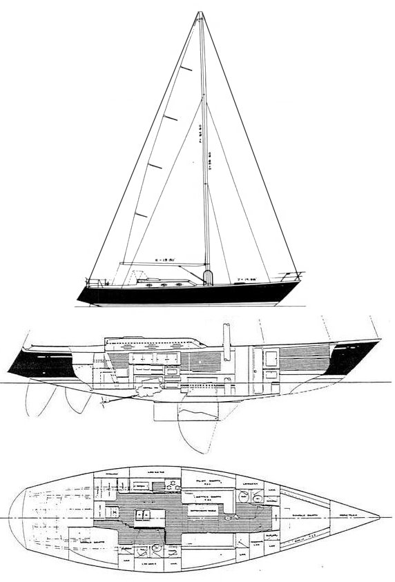 MONHEGAN 48 - Drawing