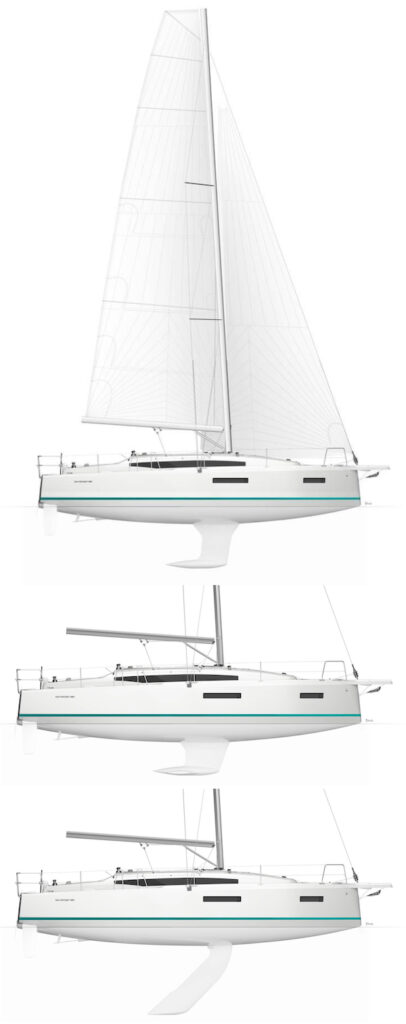 SUN ODYSSEY 380 (JEANNEAU) - Drawing